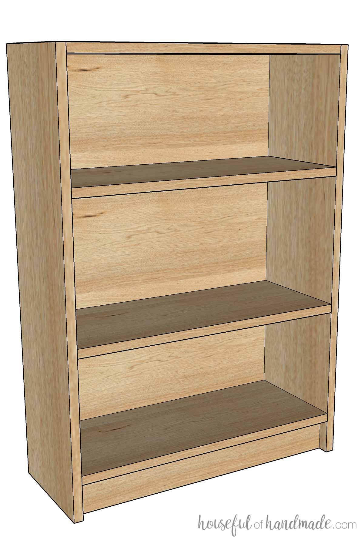 Bookcase Complete Woodworking Guide – Houseful of Handmade