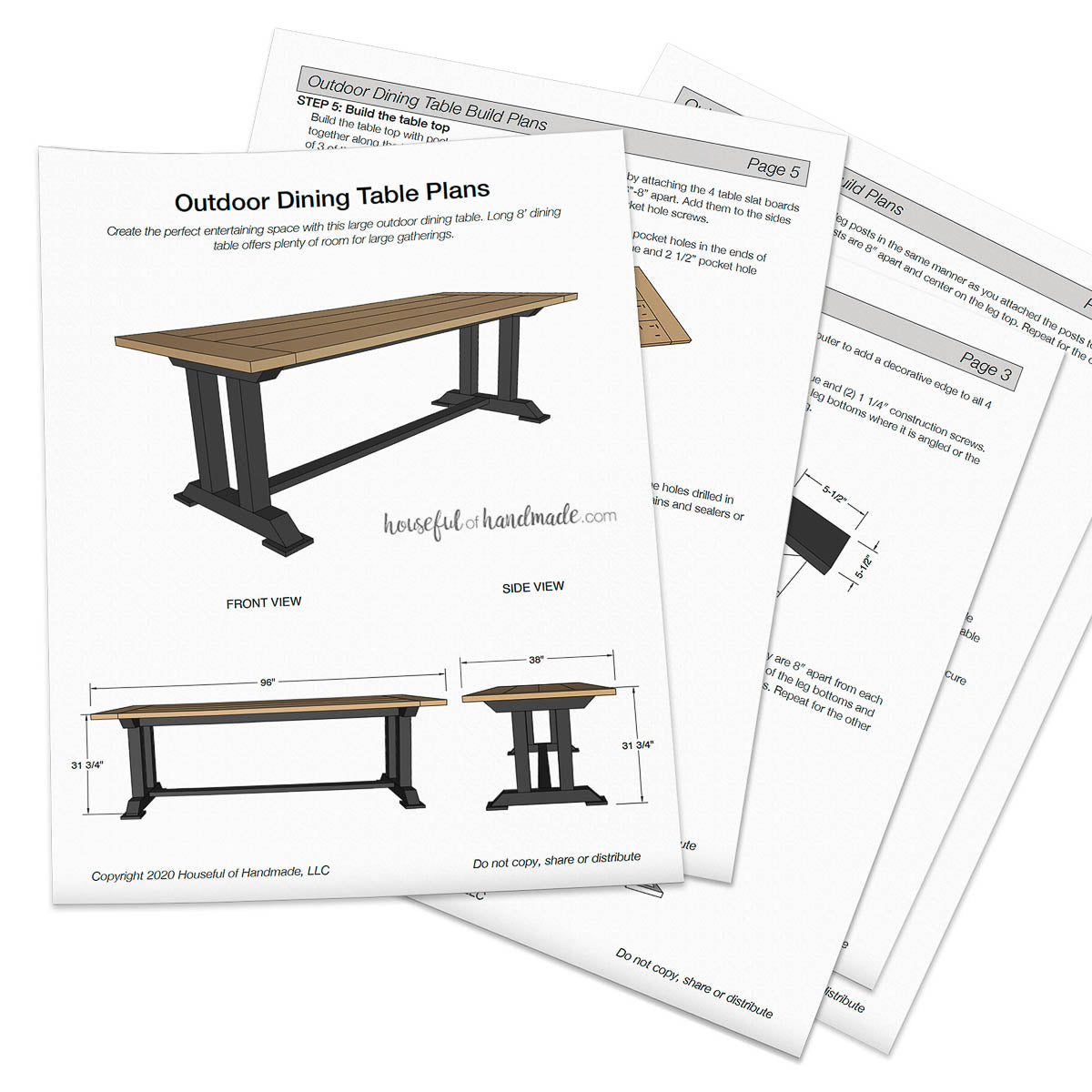 Easy Dining Room Table Plans