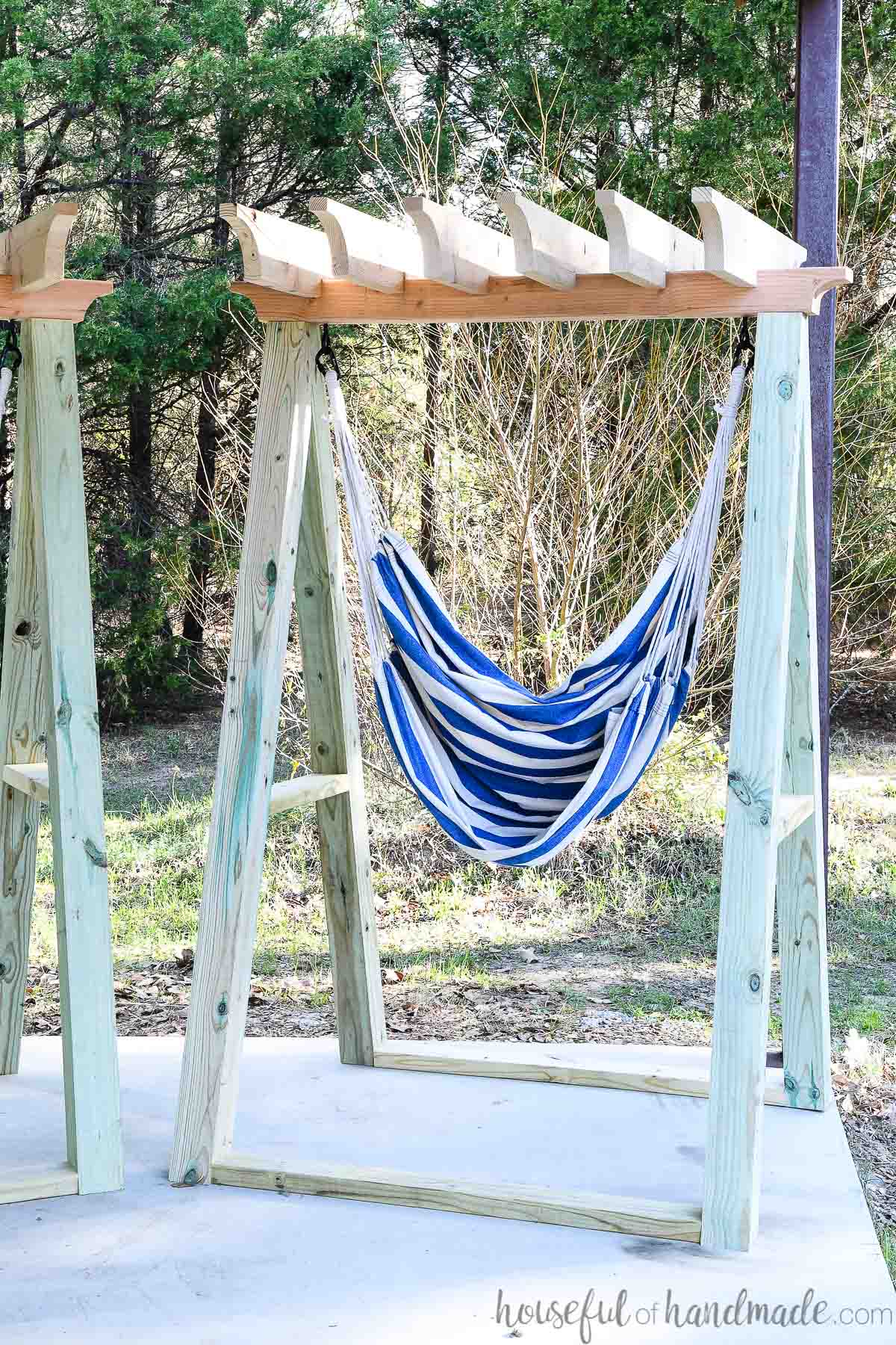 Hammock chair discount with stand outdoor