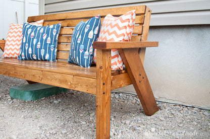 Deep Outdoor Lounging Sofa Woodworking Plans